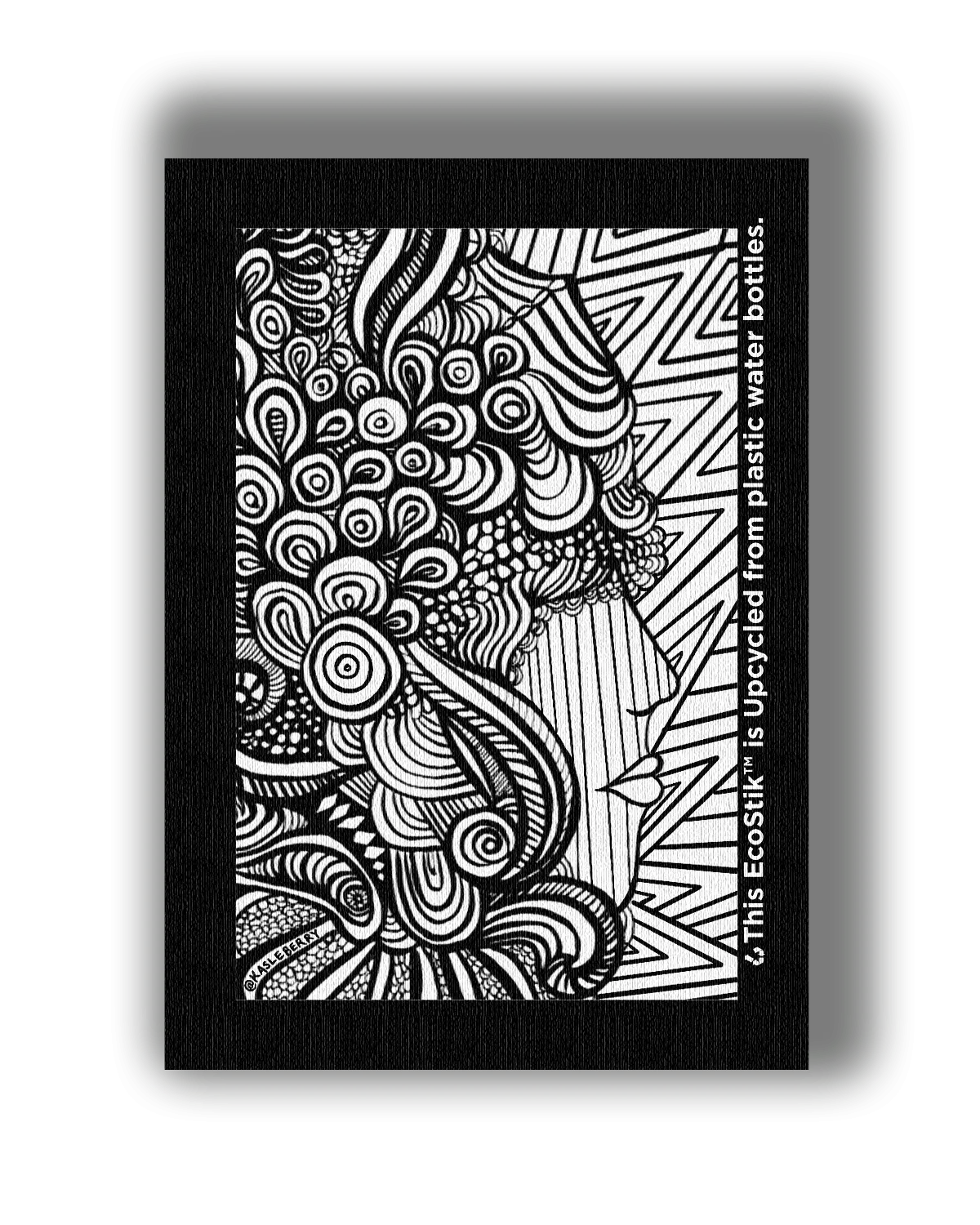 3" x 2" Mother Earth Coloring EcoStiks Patches - Bulk