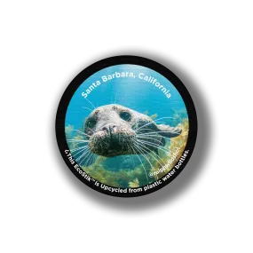 3" x 3" Santa Barbara Seal EcoStiks Patches - Bulk
