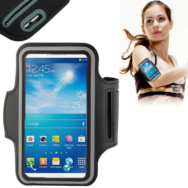 Armband Professional Cover Neoprene Waterproof Wraparound Sport with Buckle for ZTE Blade V20 Smart (2019) - Black