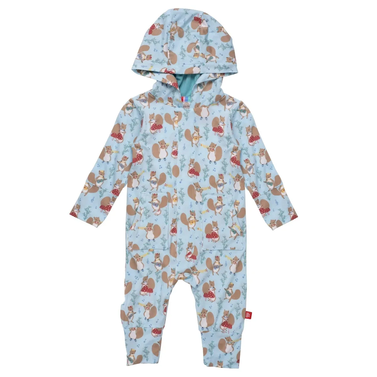band together modal magnetic hooded coverall