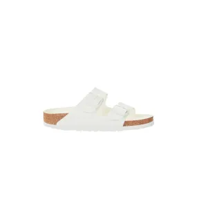 Birkenstock Arizona Semi Exquisite Birko Flor - White (Narrow)