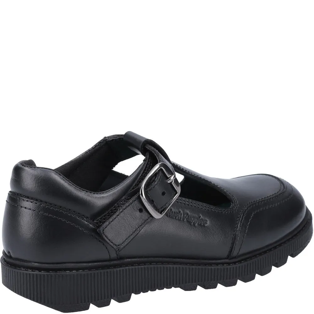 Black Kerry Senior School Shoes