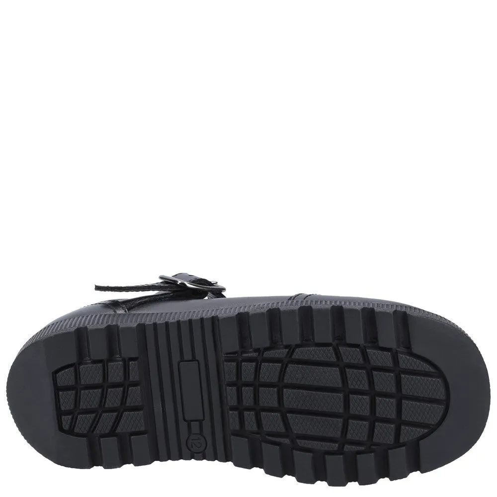 Black Kerry Senior School Shoes