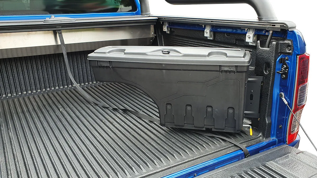 Chev SILVERADO 1500 2020-2024 SMART TUB LOCKER - Secure Swing Lift out Case