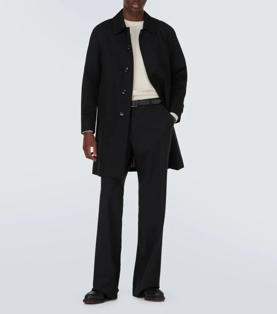 Christian Louboutin Monogram leather loafers