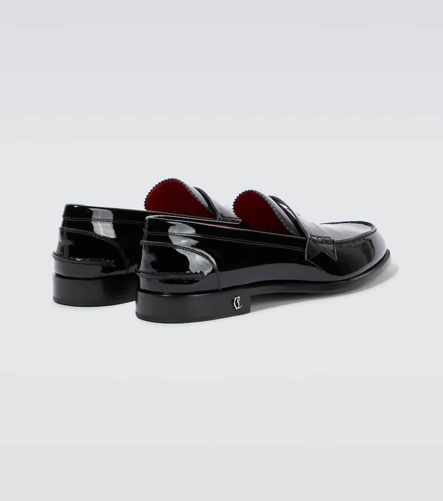 Christian Louboutin No Penny leather loafers