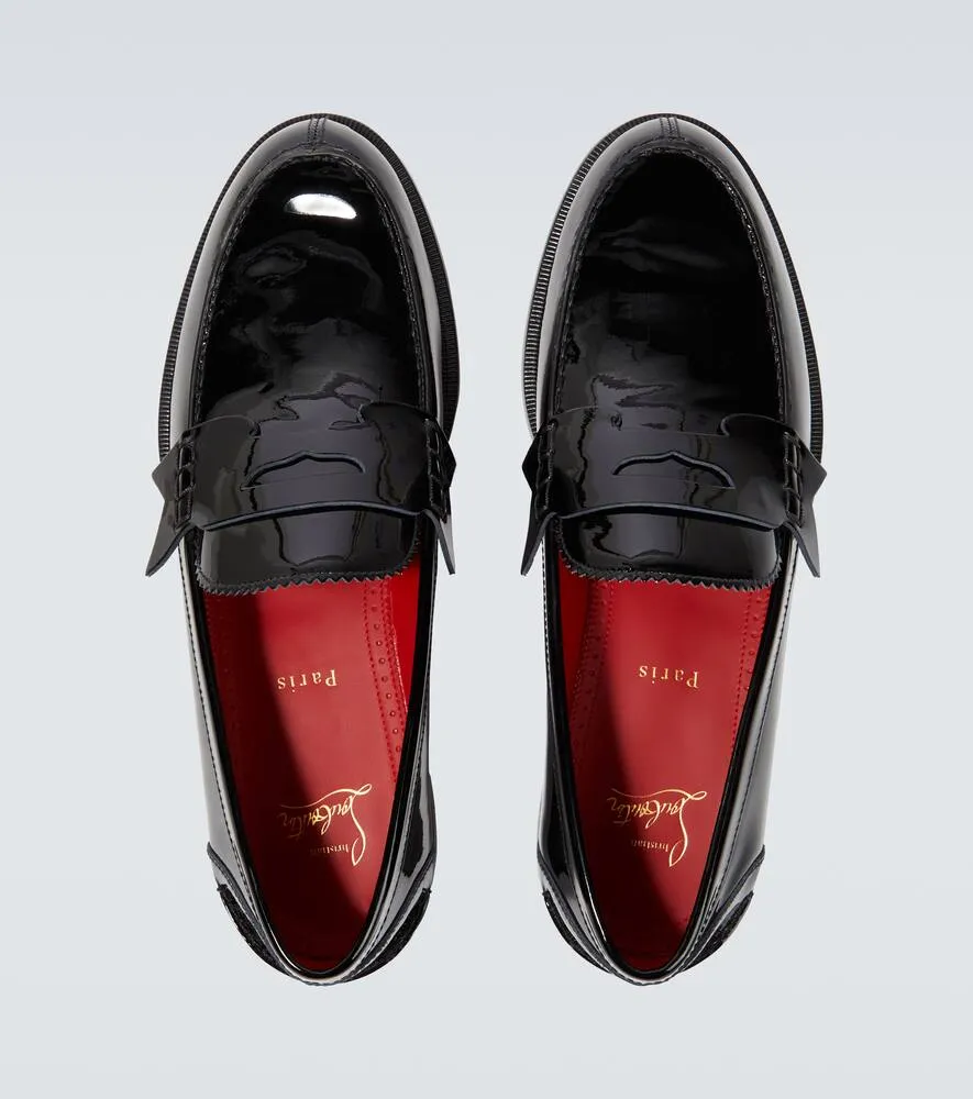 Christian Louboutin No Penny leather loafers