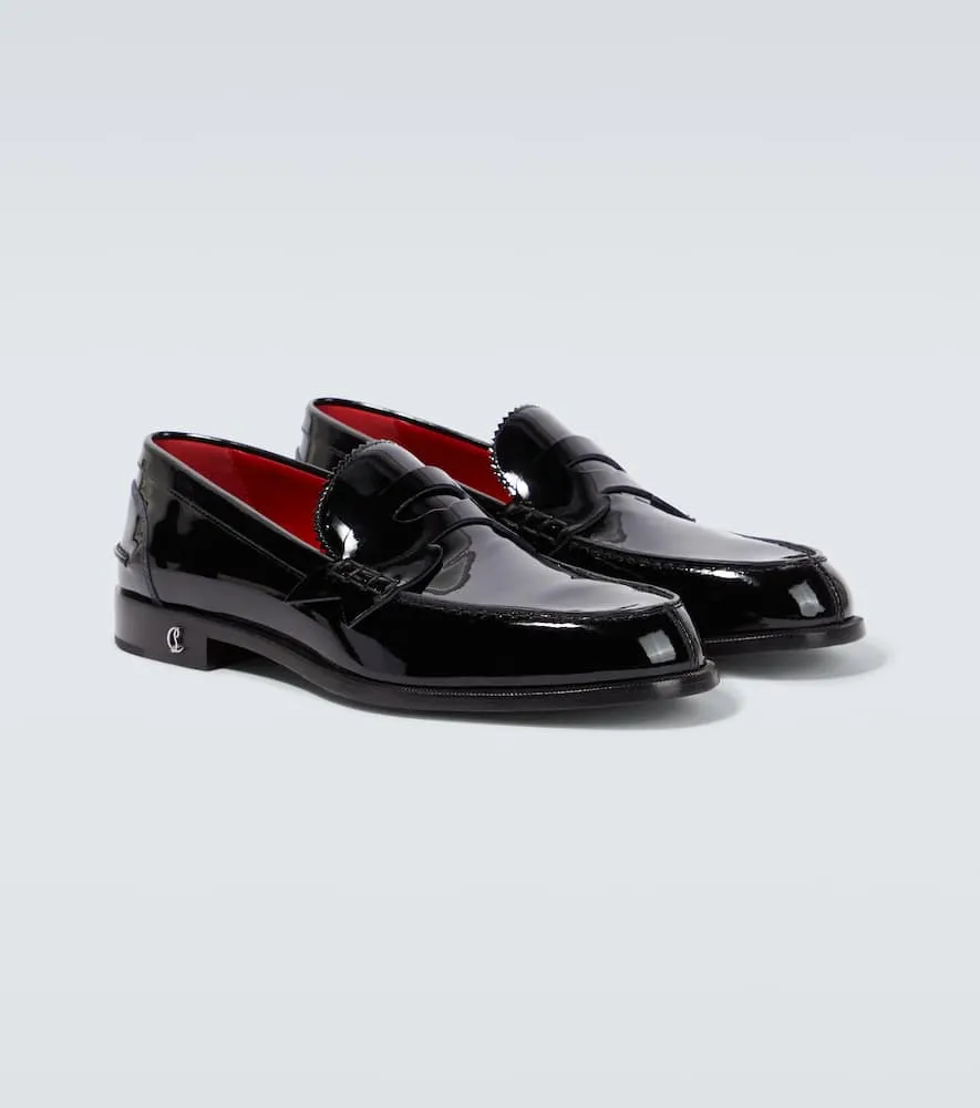 Christian Louboutin No Penny leather loafers
