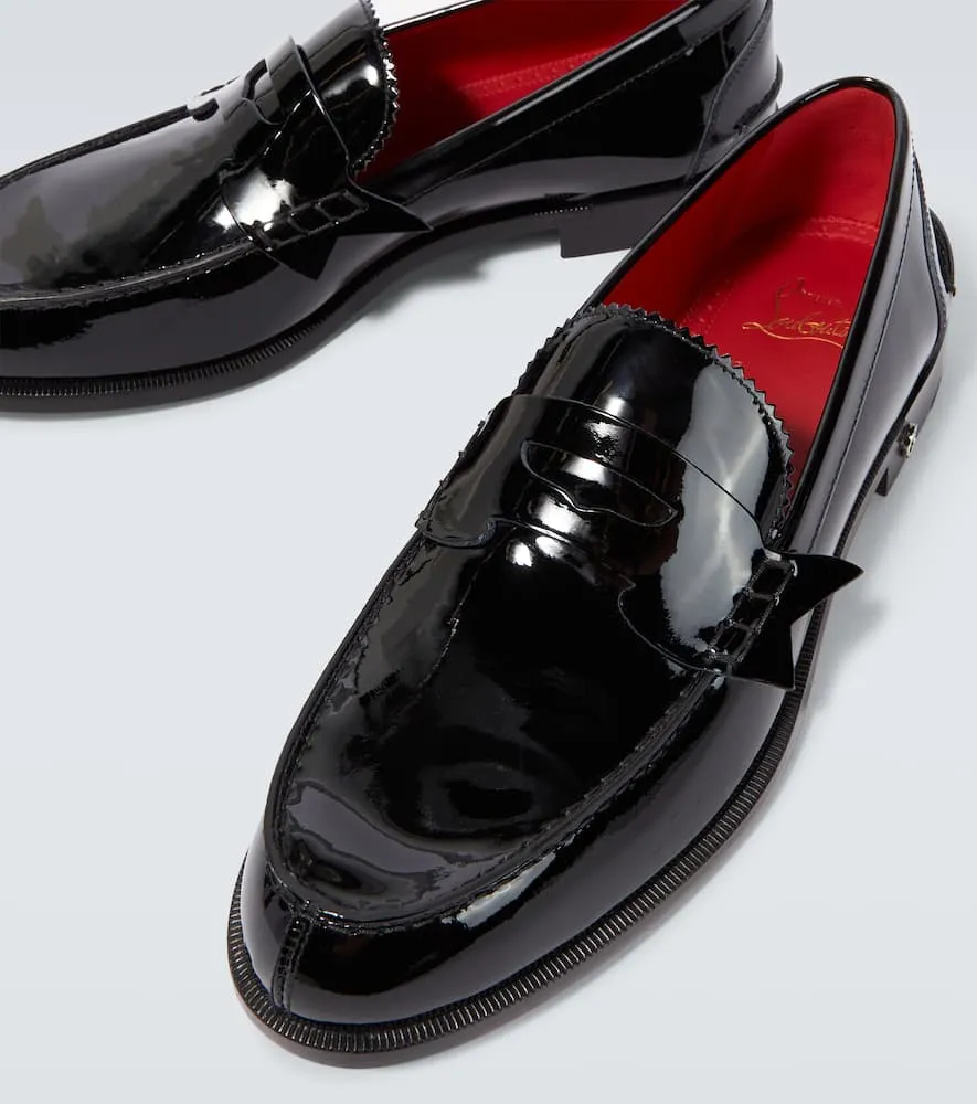 Christian Louboutin No Penny leather loafers