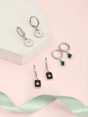 Classic Minimal Studs Earrings Combo
