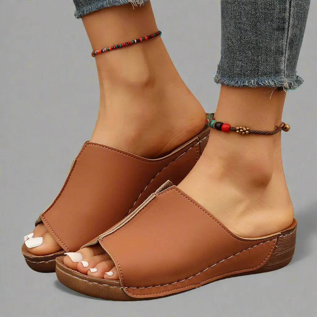 Clemensia | Handmade Wedge Sandals from Premium Material