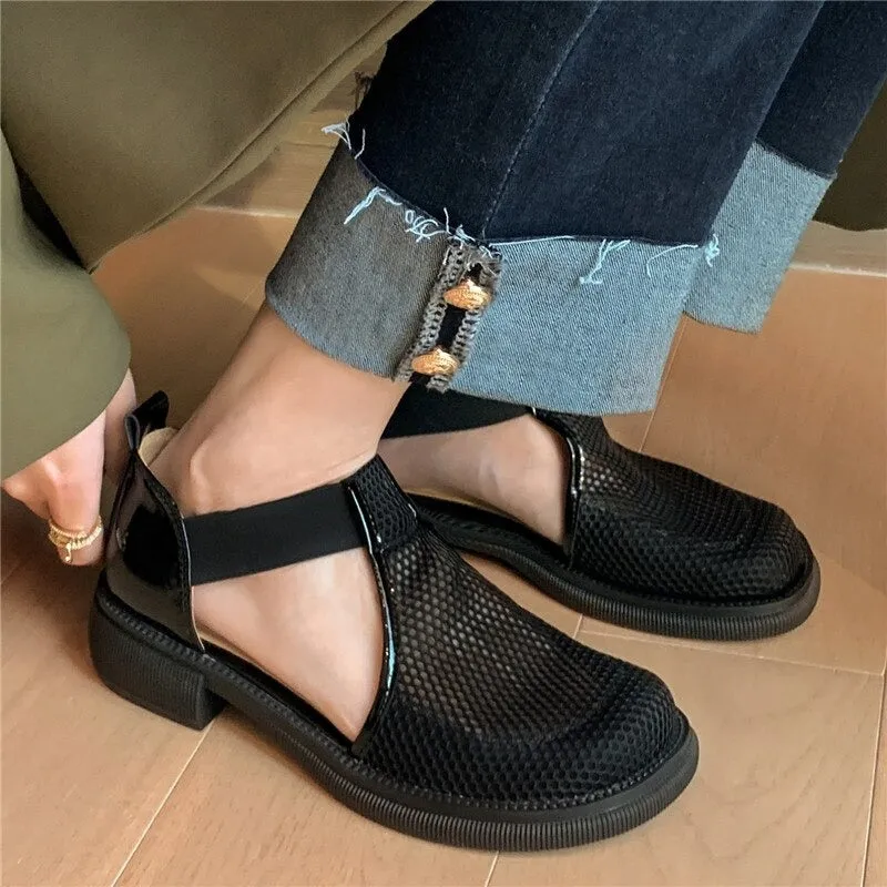 Cuzcare Arch Support Sandals Women Breathable Casual Summer Elastic Strap