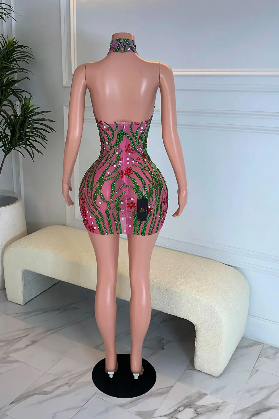 Lush Barbie Halter Dress