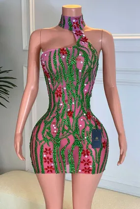 Lush Barbie Halter Dress