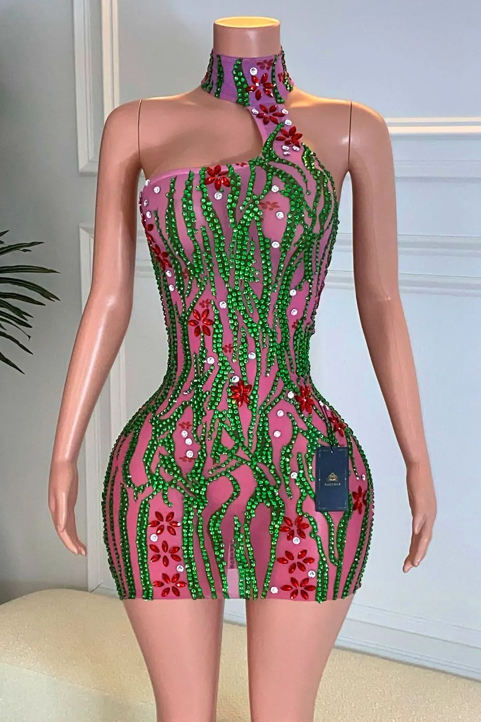 Lush Barbie Halter Dress