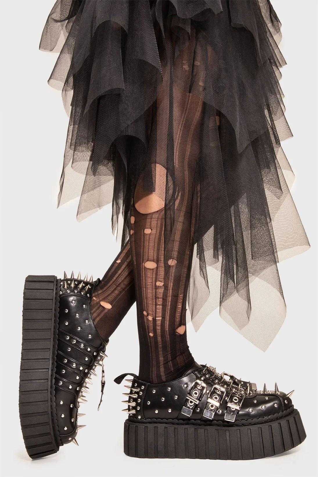 Manic Monday Chunky Creeper Shoes