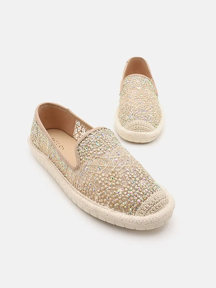 Marissa Crystal Embellished Espadrilles