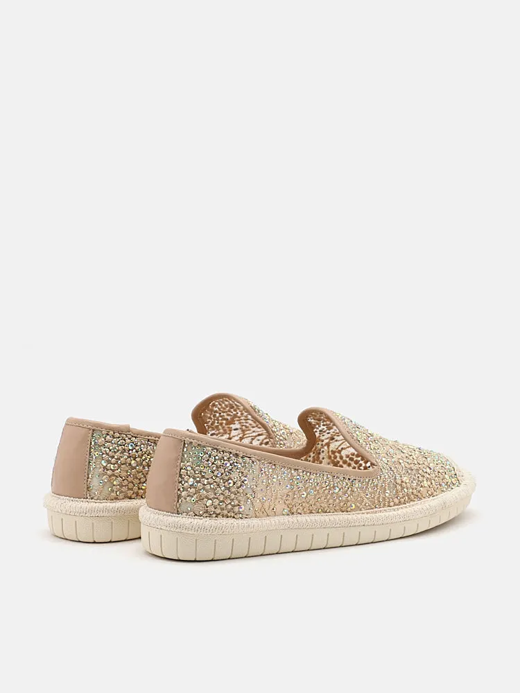 Marissa Crystal Embellished Espadrilles