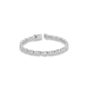 Mismatched Baguette Tennis Bracelet
