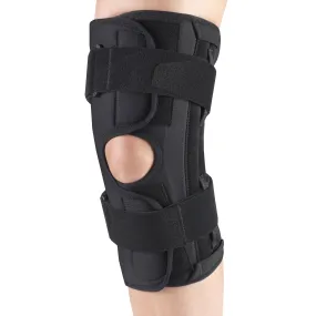 OTC Orthotex Knee Stabilizer Wrap with Spiral Stays, Black
