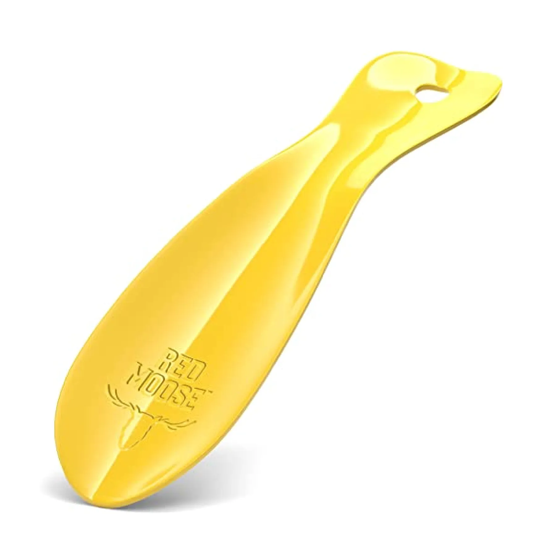 RED MOOSE Shoe Horn - 7.5 Inch- Solid Steel - Durable Metal