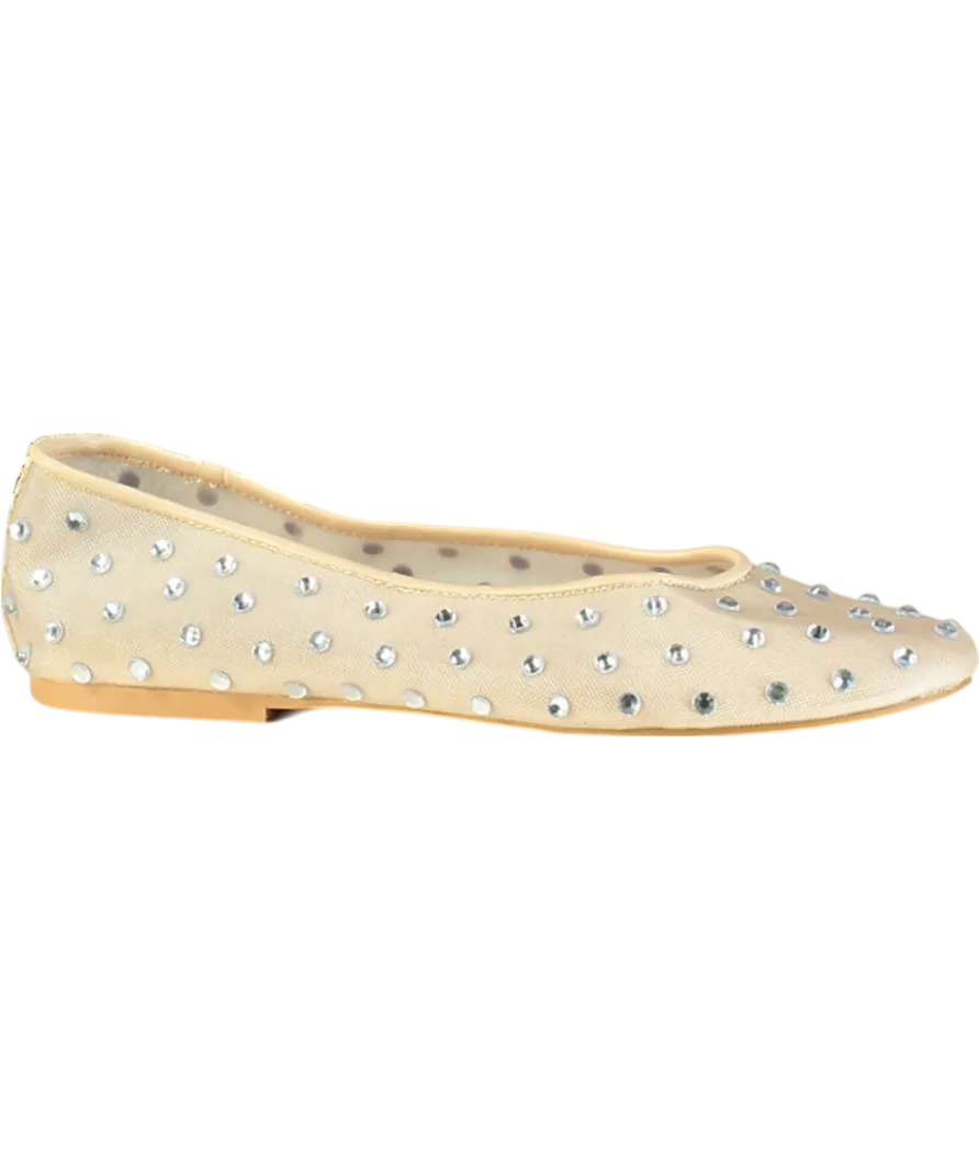 STEVE MADDEN Nude Marli Flat Shoe UK 7.5 EU 40.5 👠
