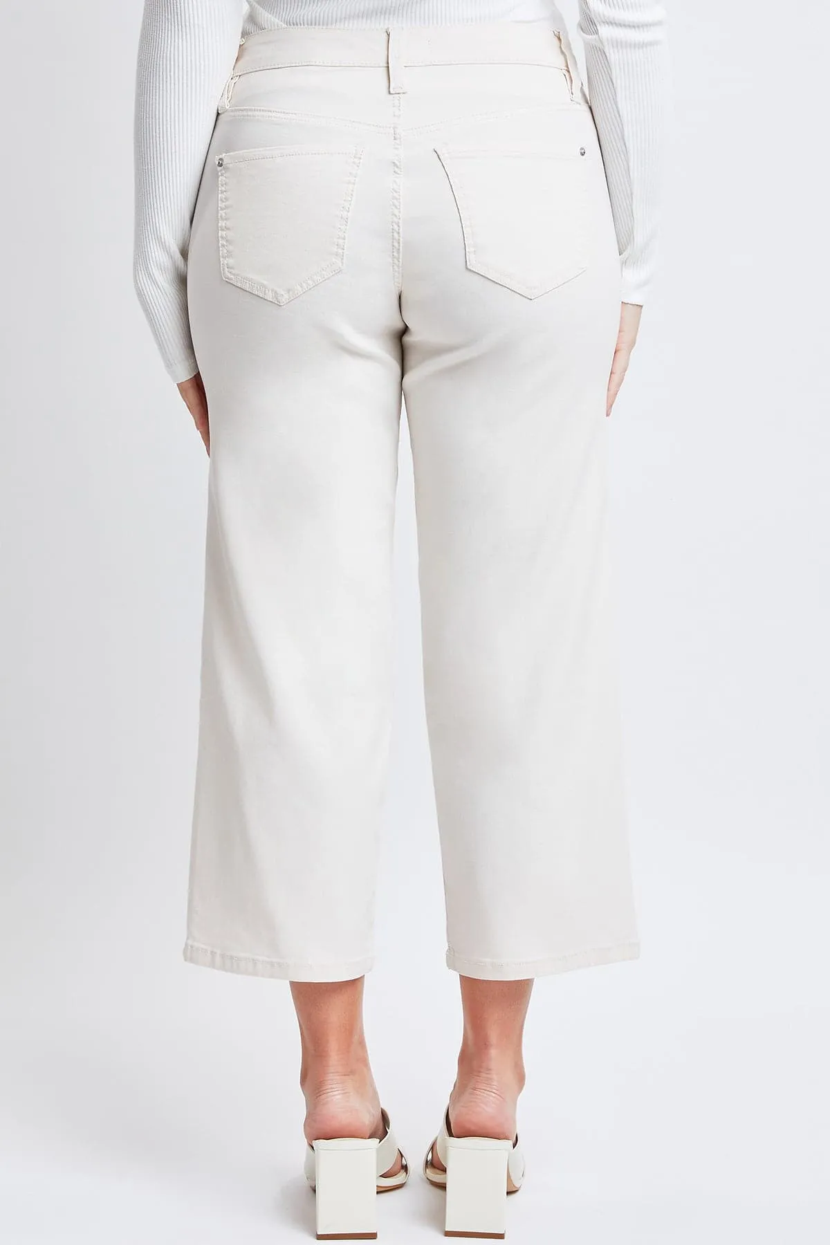 Women's Hyperstretch Cropped Wide Leg Pants