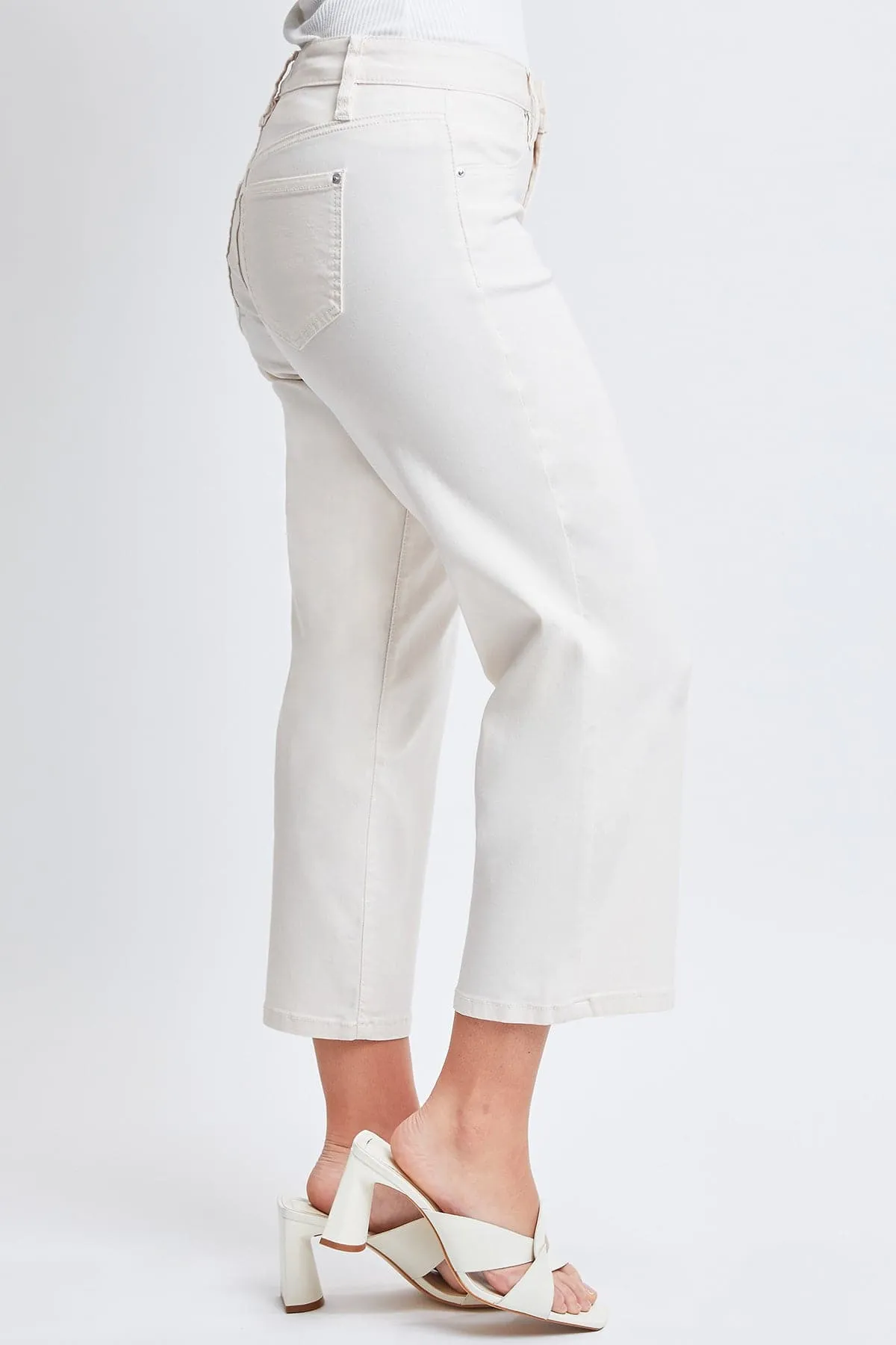 Women's Hyperstretch Cropped Wide Leg Pants