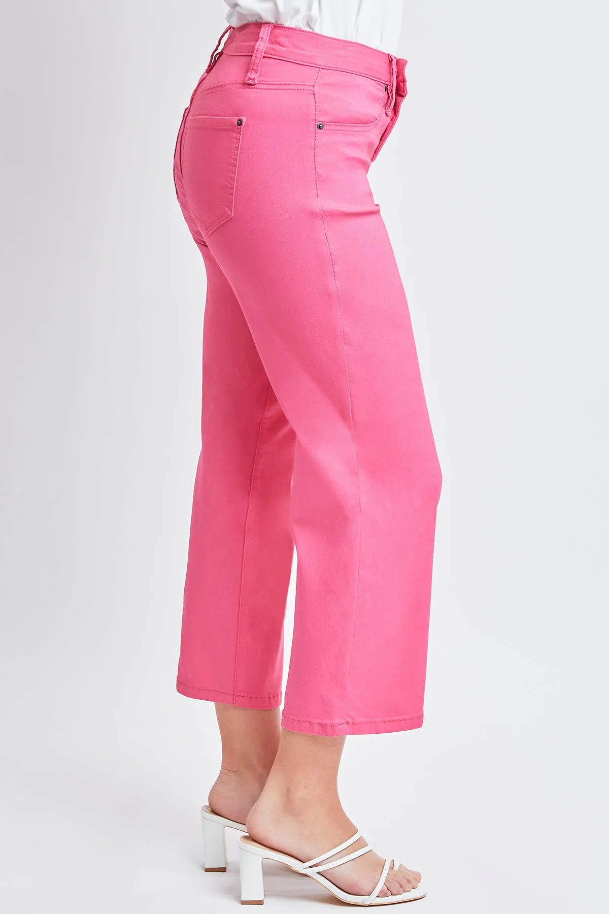 Women's Hyperstretch Cropped Wide Leg Pants