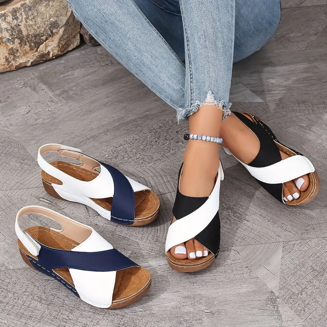 🔥Women's Ultra Comfortable Slope Heel Orthopaedic Sandals